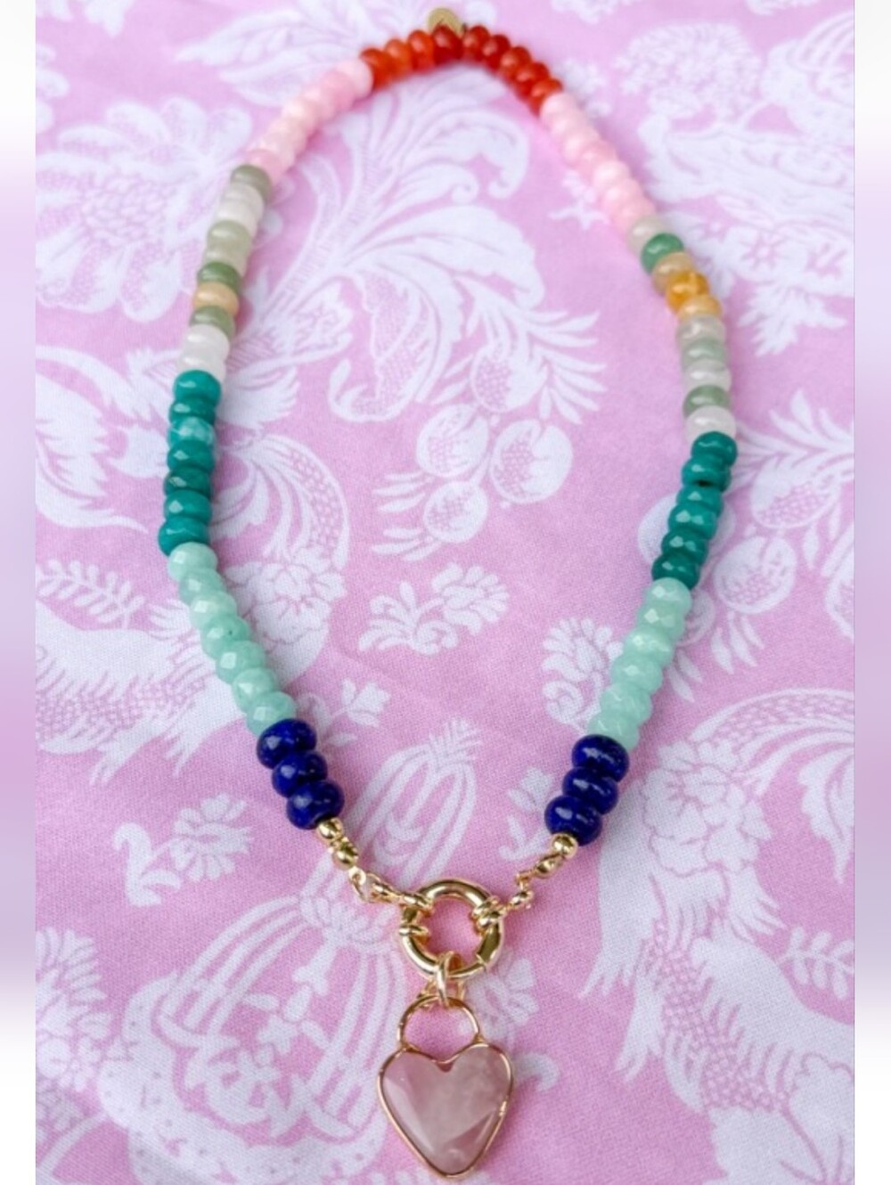 PB #9 Multi-color  Connie Necklace